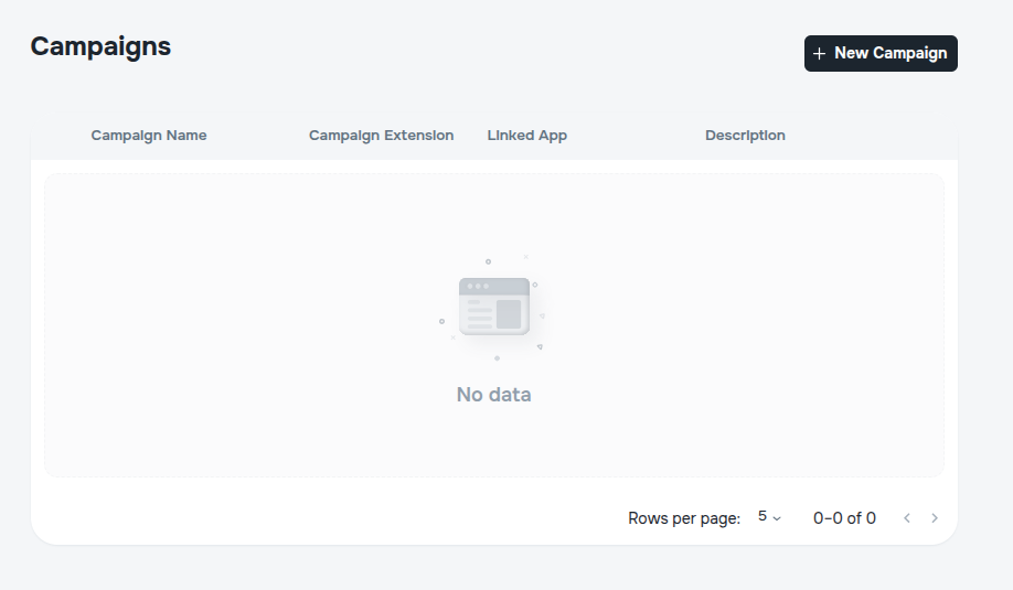 Campaigns Page